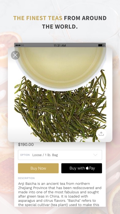 Harney & Sons Fine Teas screenshot 2