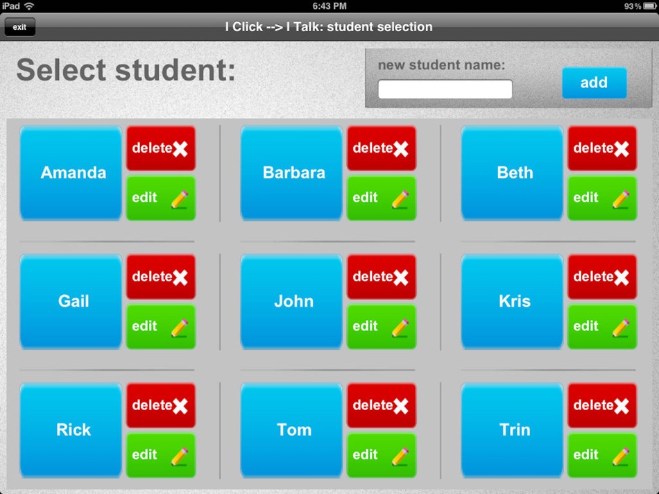 #5. I Click I Talk - Multi Student (iOS) 由: Gianluca De Leo