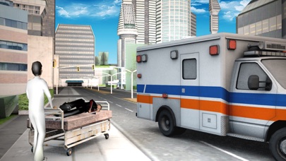 都市救急車運転ゲーム2017：緊急レースのおすすめ画像4