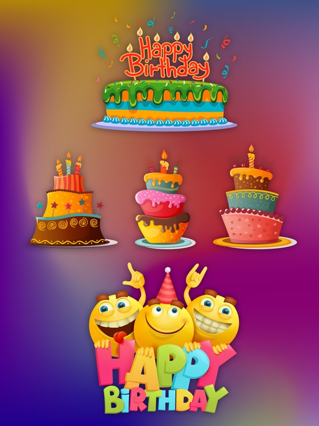 Happy Birthday Sticker HBD App by salma akter