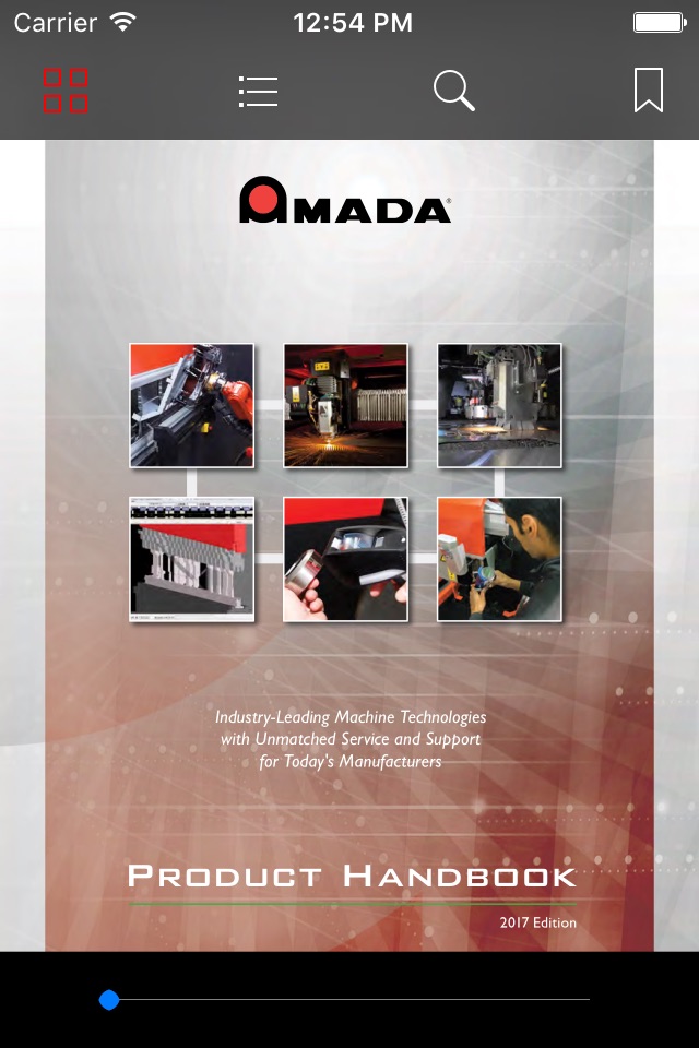 Amada Product Handbook screenshot 2