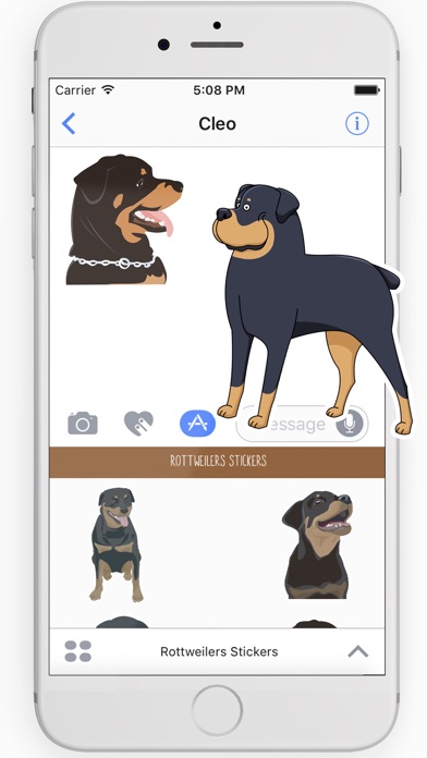 Rottweilers Stickers Pack screenshot 2