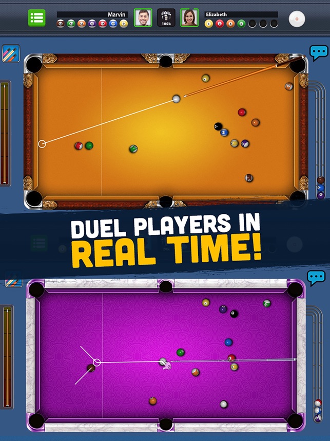 8 Ball Pool ( Billiard ) Multiplayer Completed Game, Packs