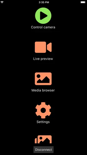 Screenshot von Camera Remote For GoPro auf dem iPhone 2