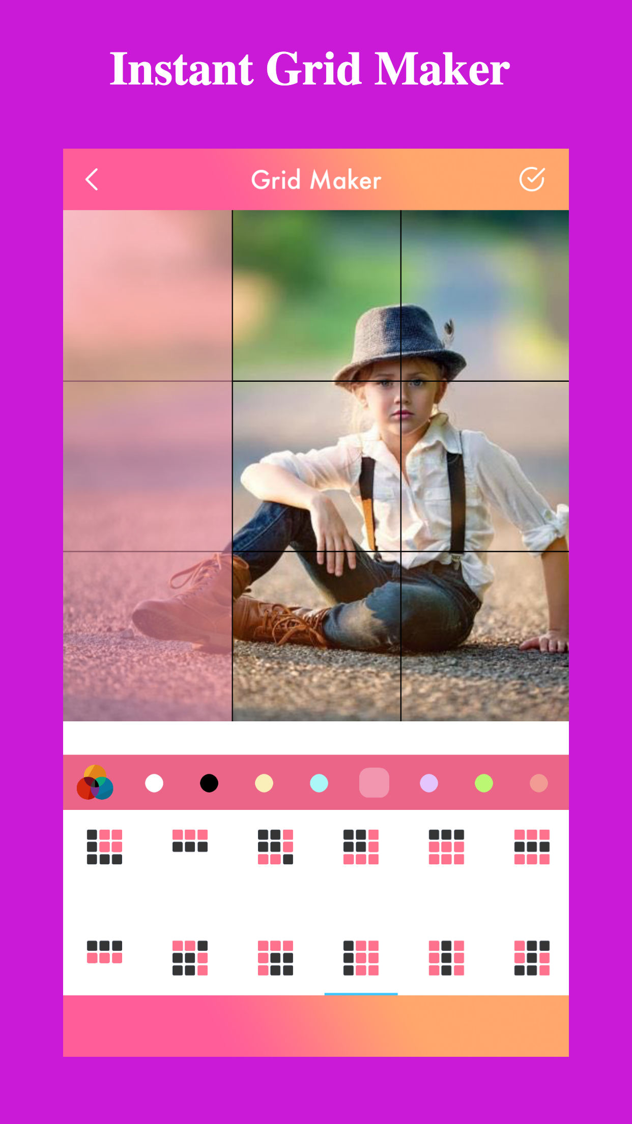Instant Grid Maker screenshot 4