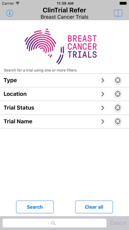 ClinTrial Refer Breast Cancer