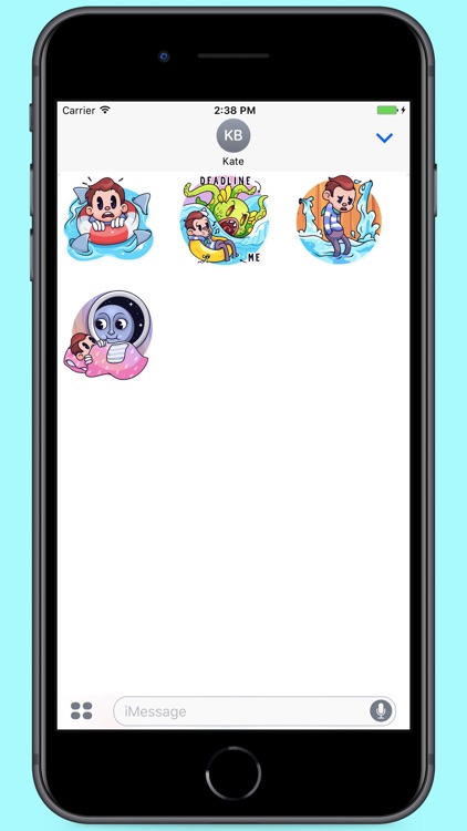 Funny Mr.Sailor Stickers