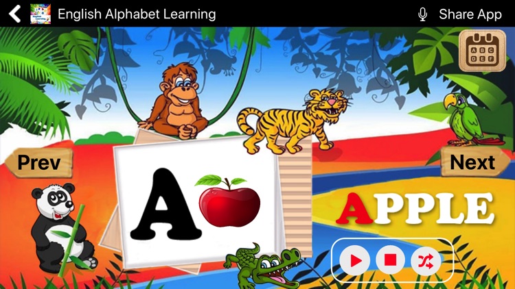 ABCD-Number Learning