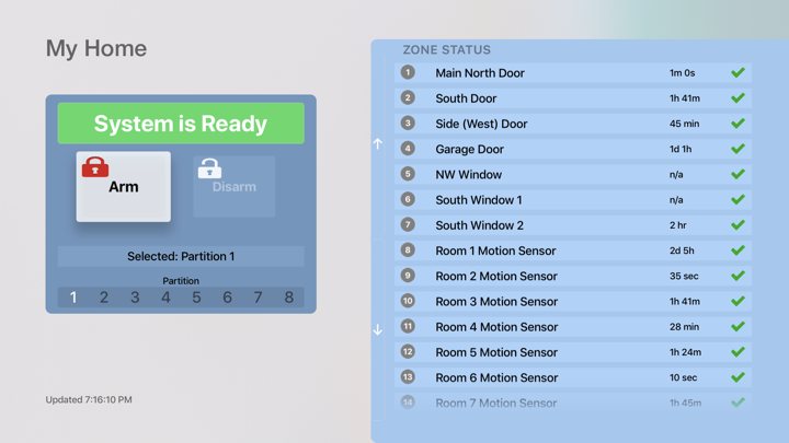 Screenshot #2 pour allSecure | homeBase