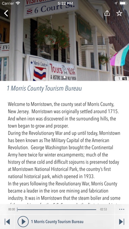 Morristown Walking Tour
