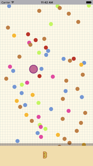 下落的圆点－有趣的敏捷小游戏 screenshot 3