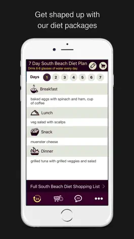 Game screenshot South Beach Diet 7 Day plan mod apk