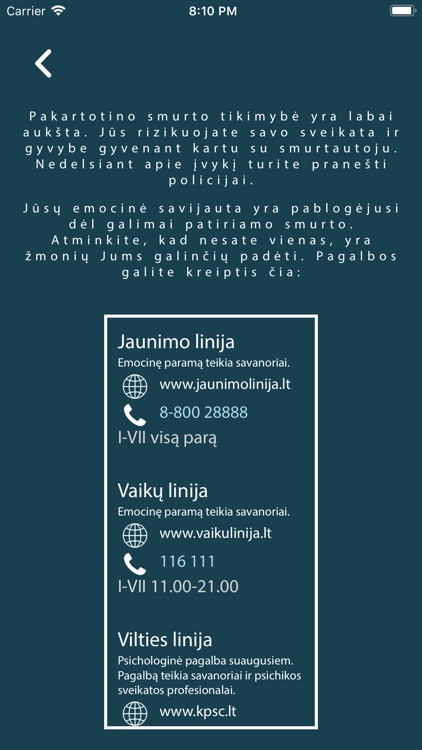 Gyvenk Saugiai screenshot-3