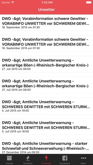 Feuerwehr Bergisch Gladbach(圖3)-速報App