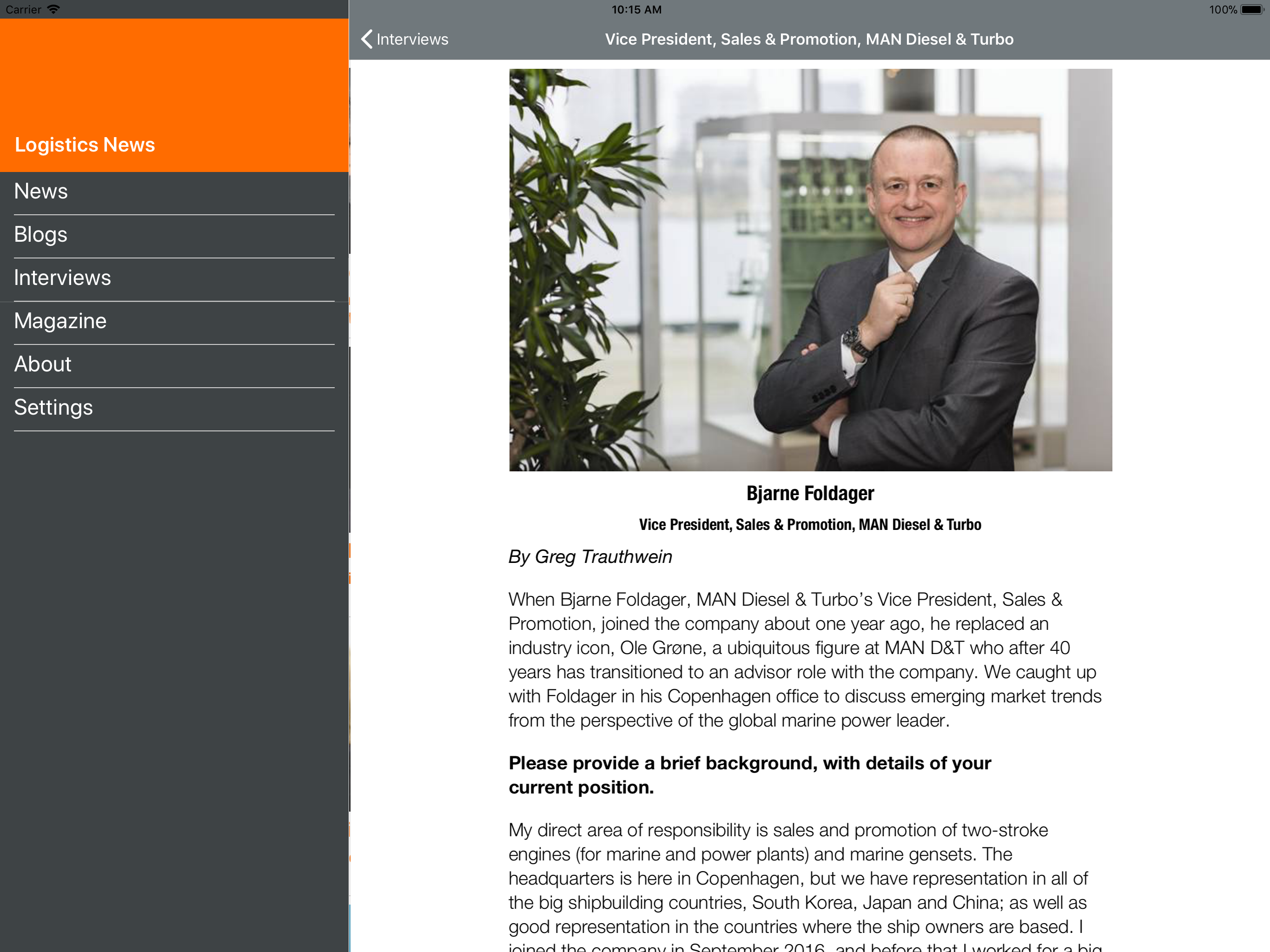 Logistics News