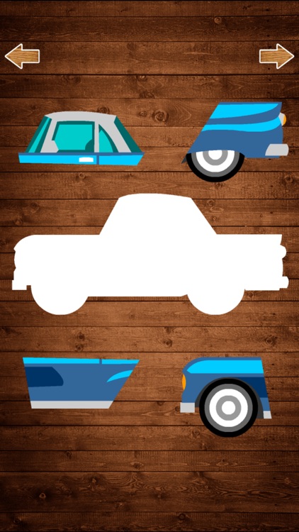 汽车拼图游戏 - 汽车积木拼图游戏