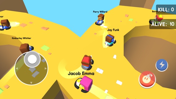 Bumper Kart.io: Crash and Bombのおすすめ画像2