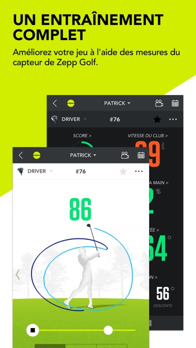 Screenshot #2 pour Zepp Golf