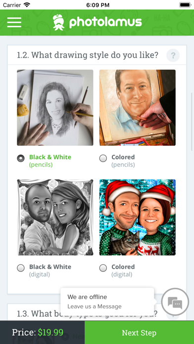 Photolamus Caricatures screenshot 4