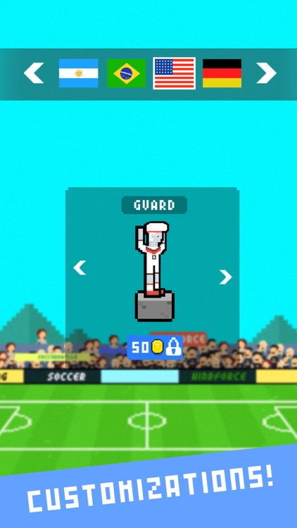Holy Shoot-soccer physics
