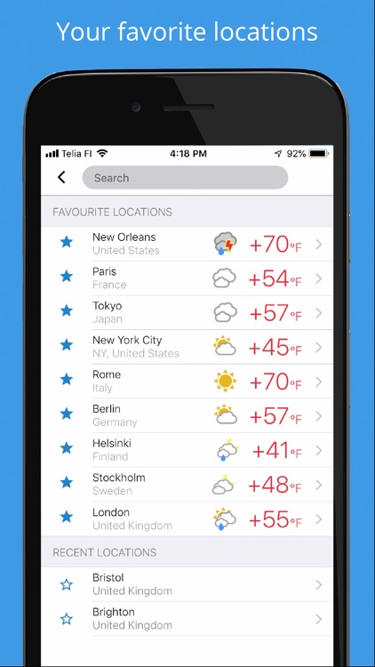 Foreca Weather screenshot-6