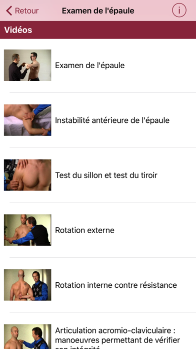 Screenshot #2 pour Examen de l'épaule