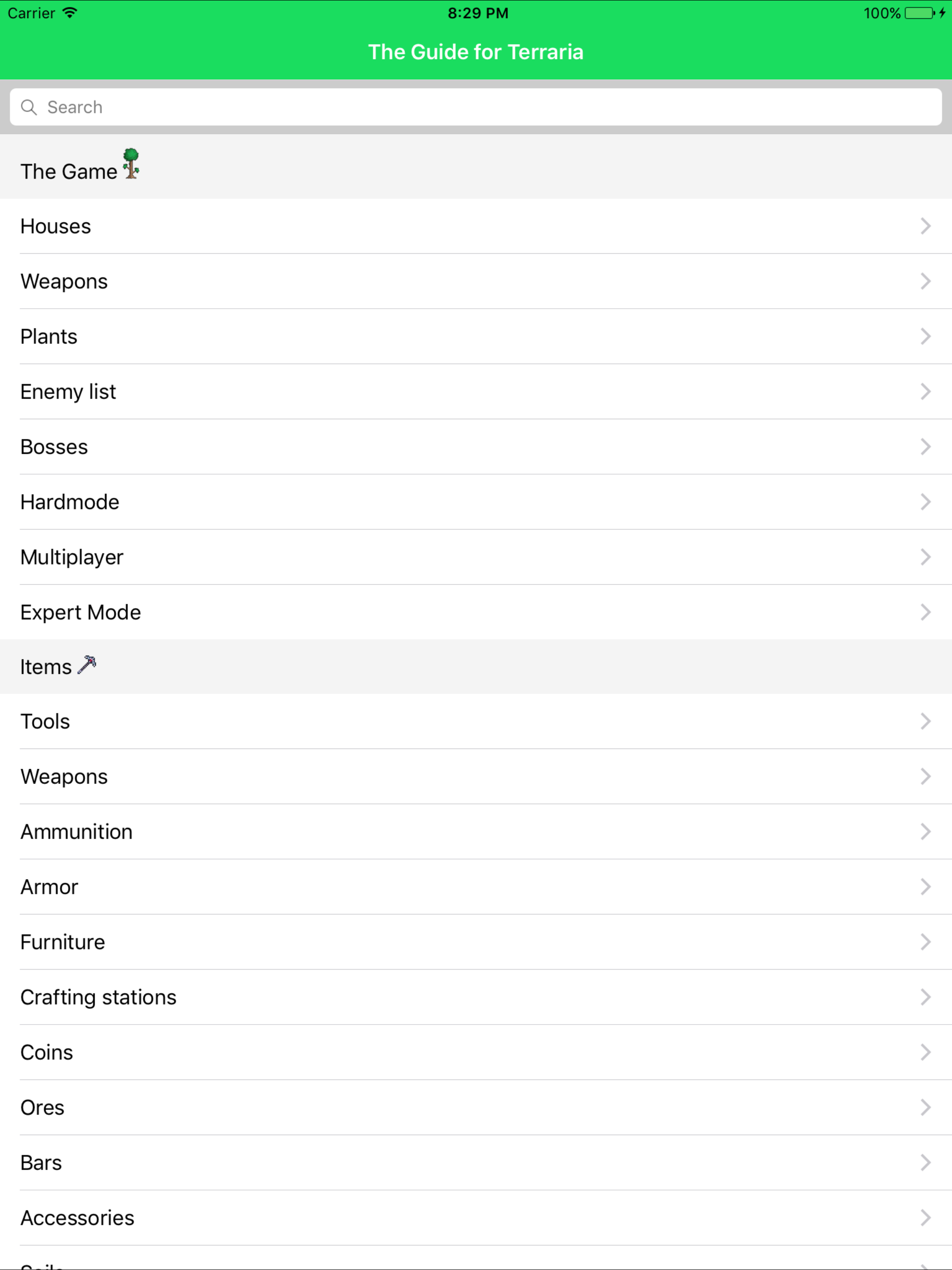 The Guide for Terraria screenshot 4