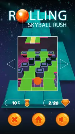 Game screenshot Rolling SkyBall Rush mod apk