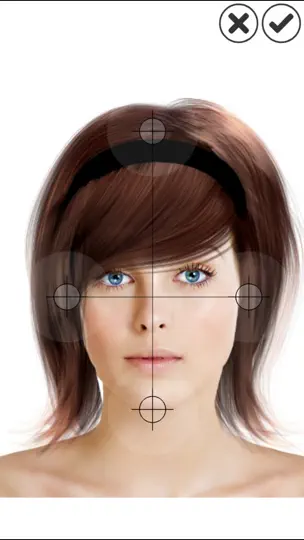 Hairstyle Magic Mirror iPhone Ekran Görüntüsü 5
