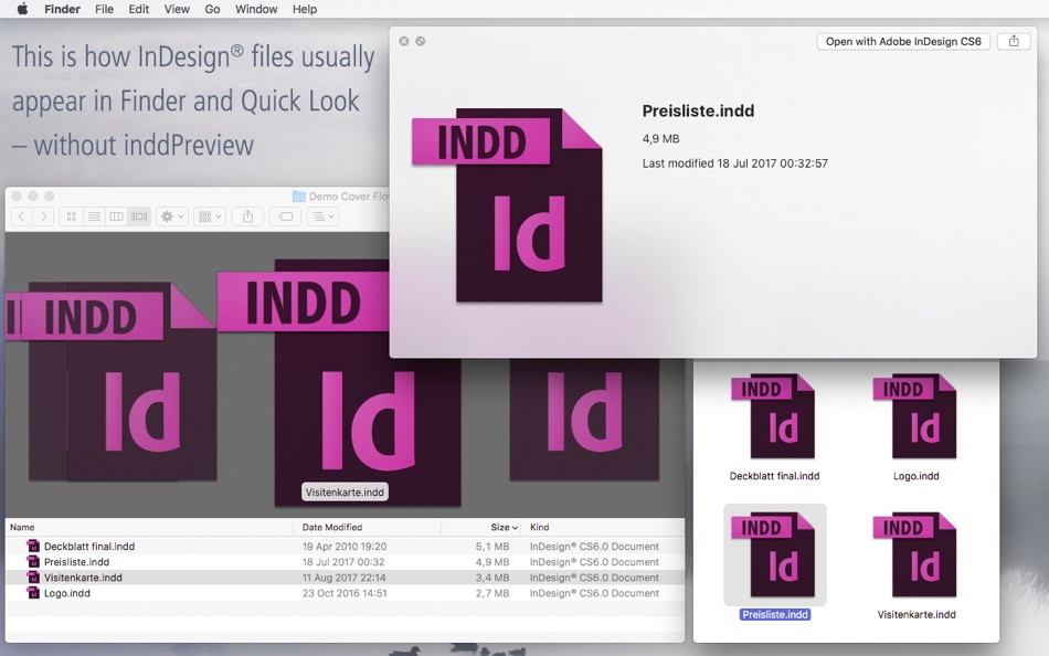#1. inddPreview (macOS) 由: Jennifer Hofer