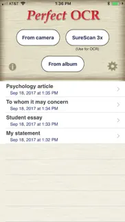 perfect ocr iphone screenshot 1