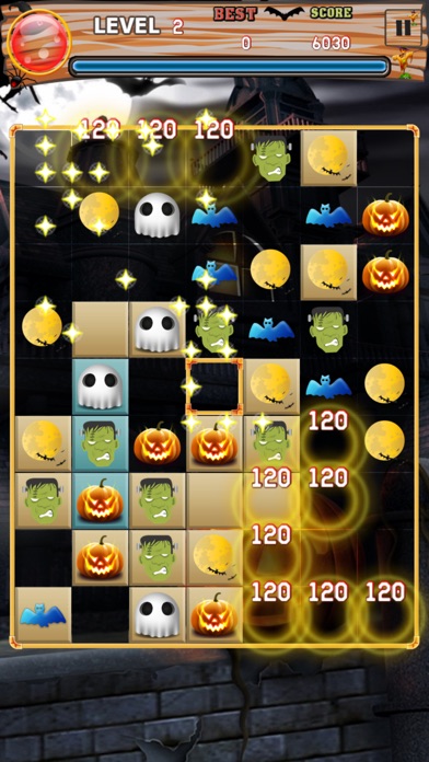 Happy Halloween Mania Match 3 screenshot 3
