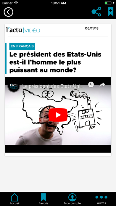 L'ACTU Vidéo Screenshot