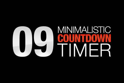 Minimalistic Countdown Timerのおすすめ画像1