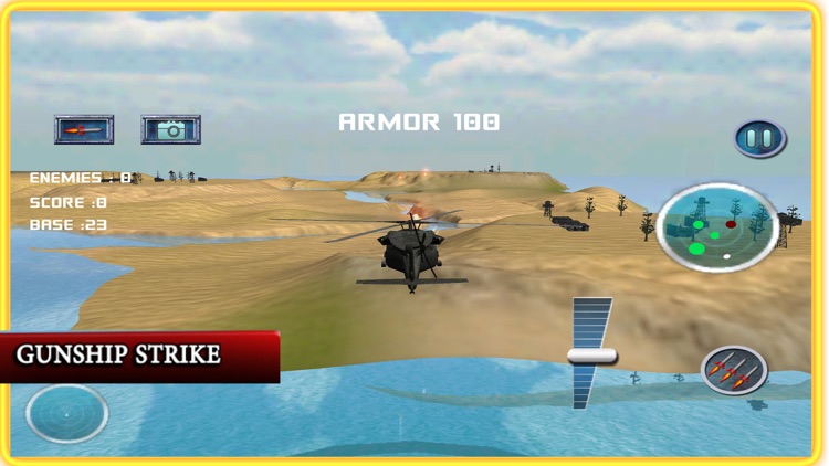 Heli Gunship Air Battle