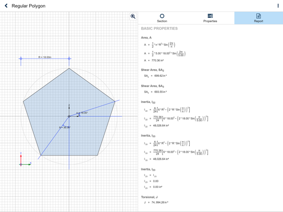 CSiSections iPad screenshot
