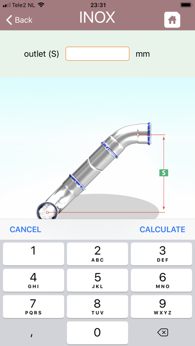 Pipefitter Mapress Calculator Screenshot