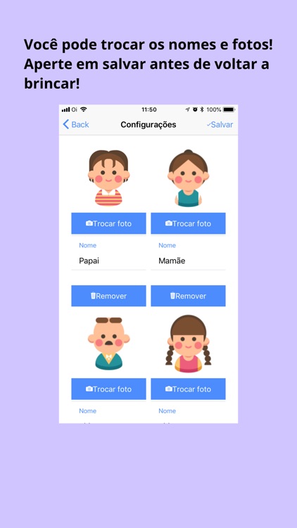 Bebê primeiras palavras