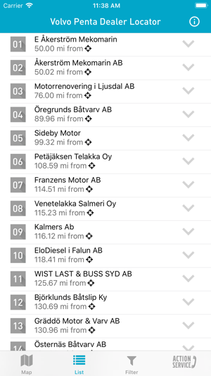 Volvo Penta - Dealer Locator(圖2)-速報App