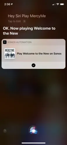 Captura de Pantalla 4 Sonos Automation iphone