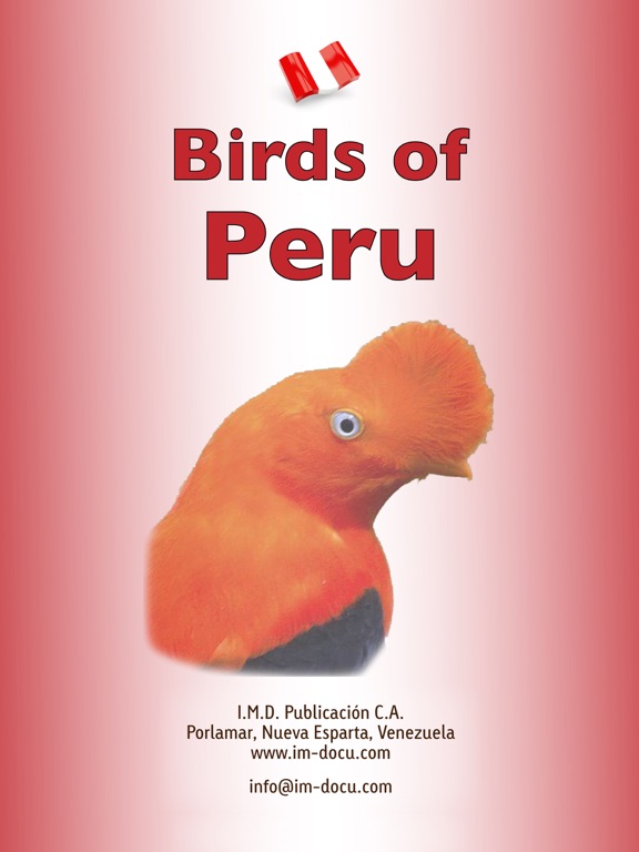 The Birds of Peru iPad screenshot 6 - Reference app