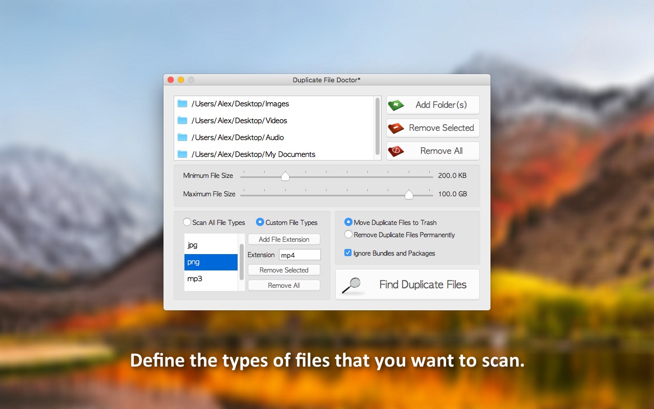 Screenshot do app Duplicate File Doctor