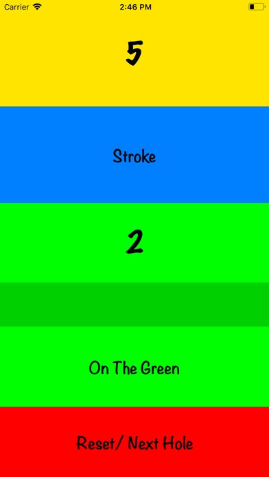 My Simple Golf Score screenshot 2