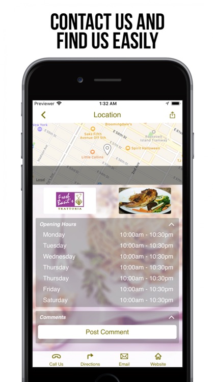 Fresh Basil's Trattoria NYC