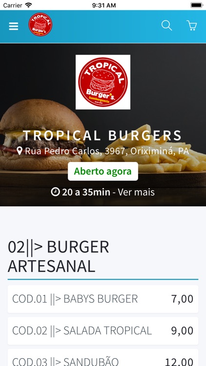 Tropical Burgers