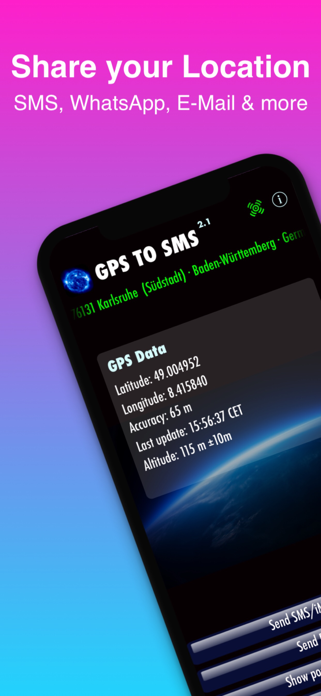 GPS to SMS 2
