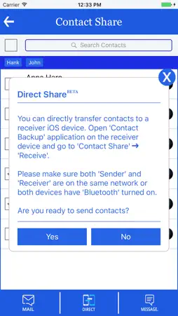 Contact Backup & Transfer screenshot 3