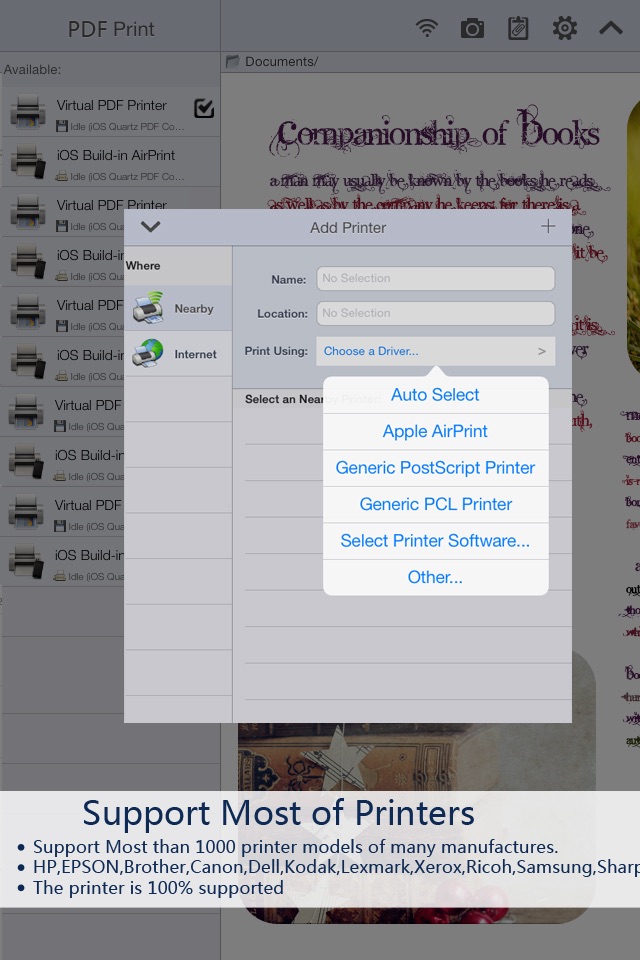 PDF Print All- Air Print Documents, Photos & Email screenshot 2