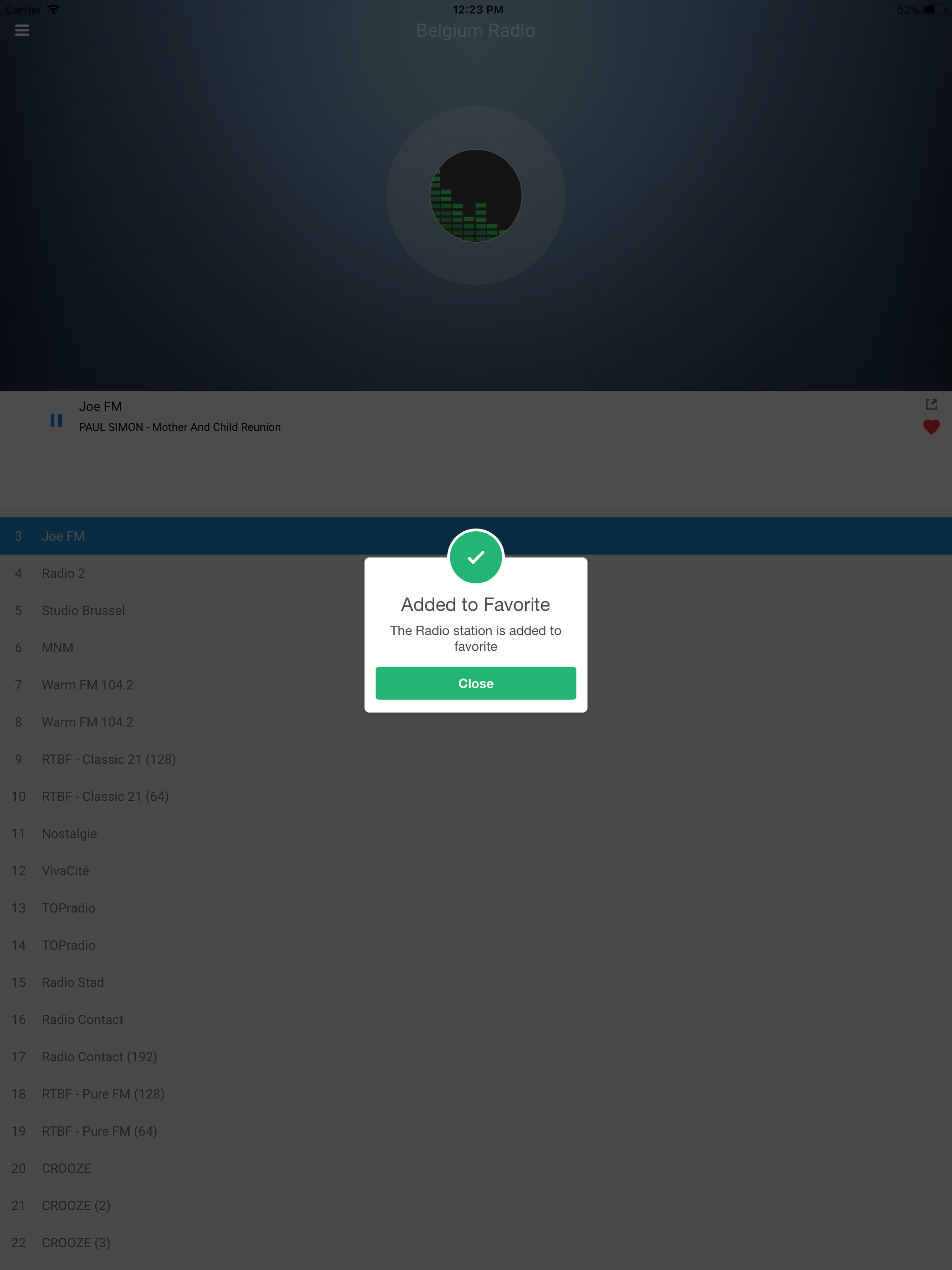 Belgium Radio Station: Belgian screenshot 8