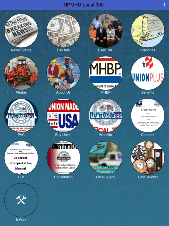NPMHU Local 300 iPad screenshot 1 - Business app